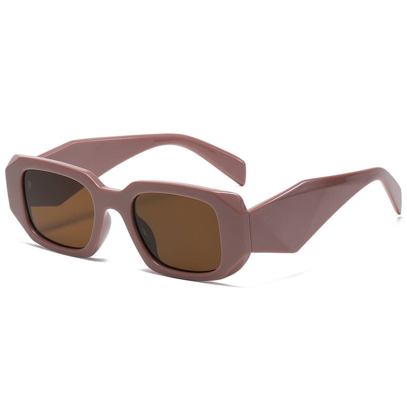 Brand Designer Women Sunglasses 2022 Vintage Ladies Irregular Square Sun Glasses Men Women UV Protection Outdoor Shades Eyewear