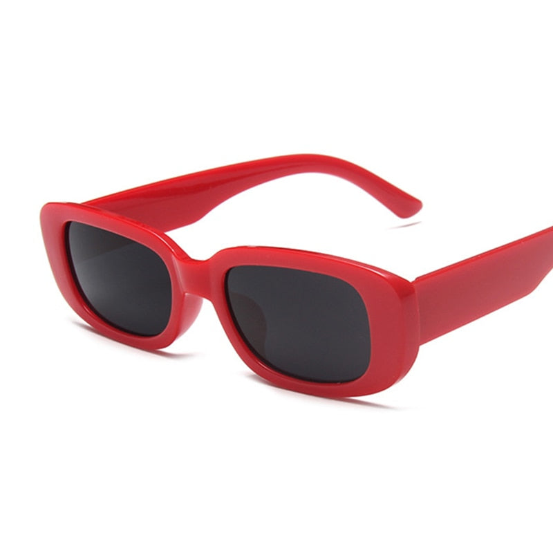 2022 New Square Eyewear Fashion Vintage Sunglasses Women Brand Designer Retro Rectangle Sun Glasses Female Ins Popular Colorful