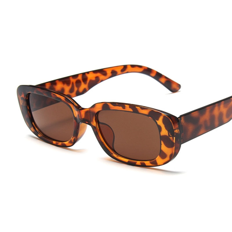 2022 New Square Eyewear Fashion Vintage Sunglasses Women Brand Designer Retro Rectangle Sun Glasses Female Ins Popular Colorful