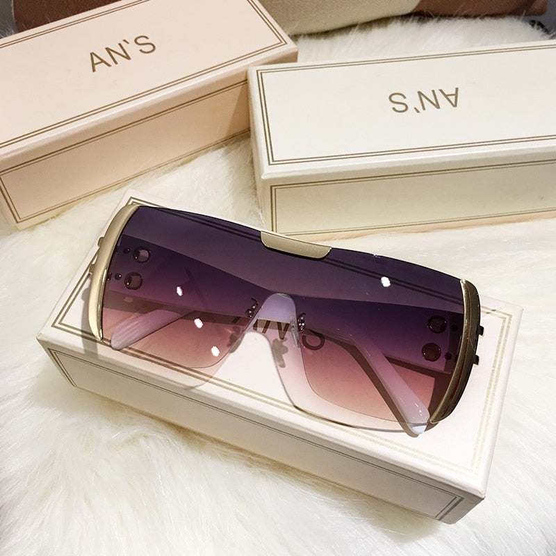 2022 High Quality Women Sunglasses New Rimless Eyewear Outdoor Sports gafas de sol de los hombres UV400