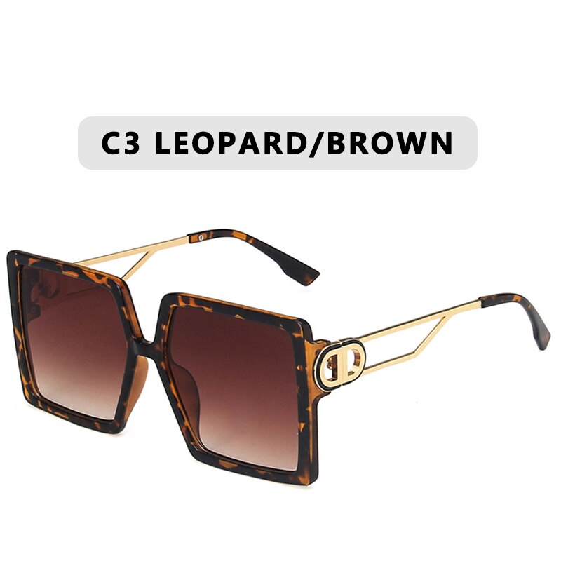 Retro Double Bridges Women Sunglasses Brand Design Fashion Gradient Eyewear Trending Hollow Driving Sun Glasses Men Shades