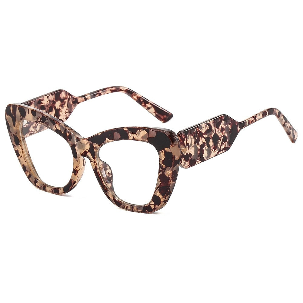 New Fashion Cat Eye Sunglasses Women Vintage Shades Brand Designer Gafas Luxury Sun Glasses Frame UV400 Oversized Eyewear Oculos