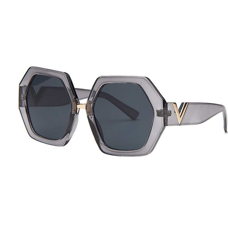 Fashion Luxury Square Ladies Fashion Brand Designer Retro Sun Glasses Women Sexy Eyewear Unisex Shades