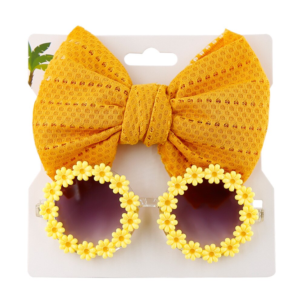 Children Round Flower Sunglasses New Kids Sunglasses Girls Boys Baby Sport Shades Glasses UV400 Outdoor Sun Protection Eyewear