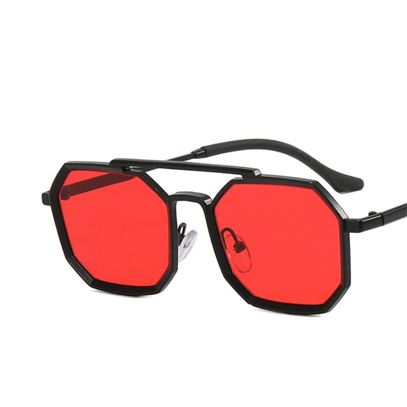 Yoovos Polygon Sunglasses Men 2022 Vintage Men Sunglasses Retro Showing Face Small Shades Glasses Rectangle Gafas De Sol Mujer