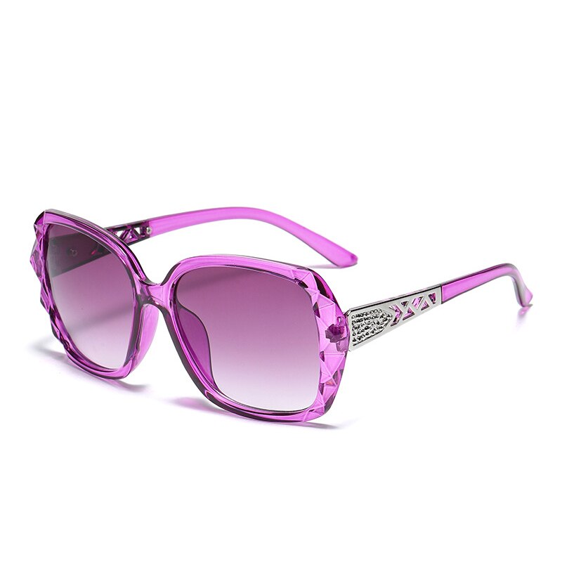 The new 2022 big box polarized sunglasses han edition tide female uv web celebrity sunglasses driving round glasses female