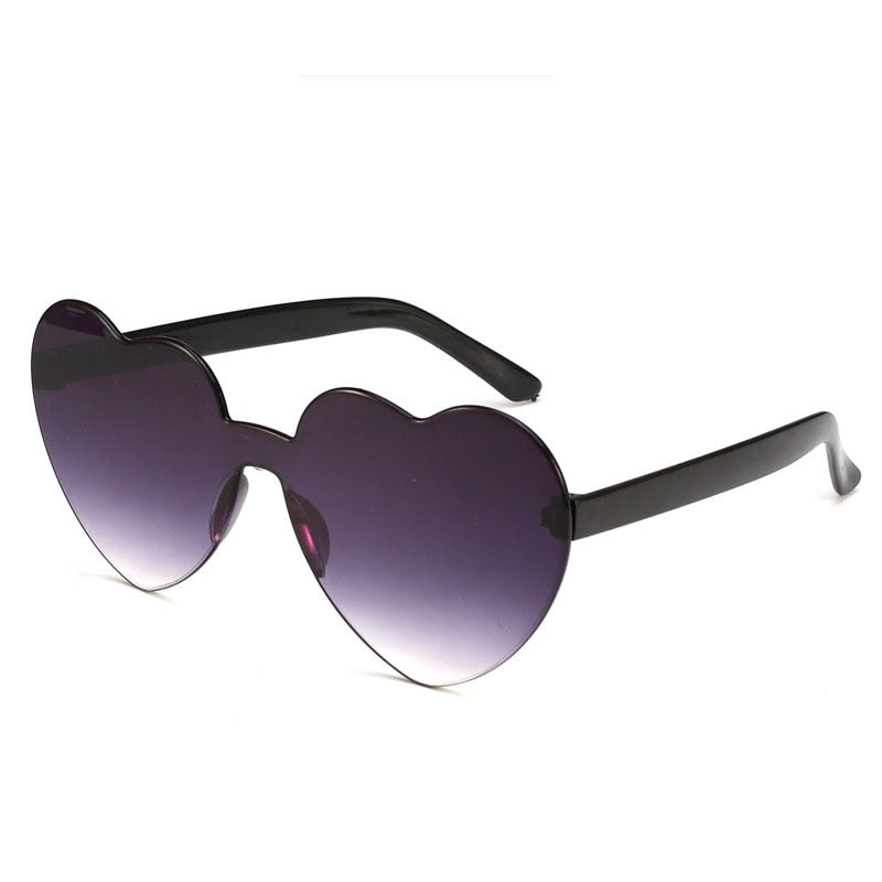 Kids Sunglasses Boy Girls Heart Shaped Sun Glasses Trendy All-Match Baby Sunglasses Children Fashion Shade Eyewear Women Glasses