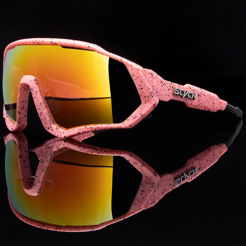 SCVCN Brand Photochromic Sports Cycling Glasses Bicycle Eyewear Mountain Bike Goggles UV400 MTB Road Running Sunglasses