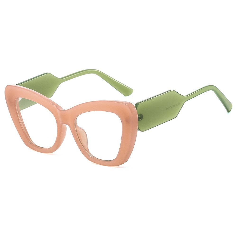 New Fashion Cat Eye Sunglasses Women Vintage Shades Brand Designer Gafas Luxury Sun Glasses Frame UV400 Oversized Eyewear Oculos