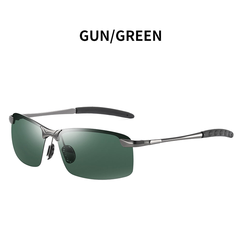 Photochromic Sunglasses Men Polarized Driving Chameleon Glasses Male Change Color Sun Glasses Day Night Vision Driver's Eyewear