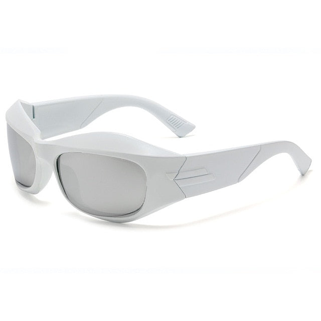 Steampunk Cycling Y2K Sunglasses Women Oversize Sport Sun Glasses for Men Sports Goggles Sunglass Occhiali Da Sole Donna