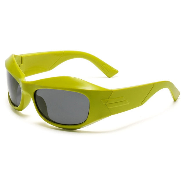 Steampunk Cycling Y2K Sunglasses Women Oversize Sport Sun Glasses for Men Sports Goggles Sunglass Occhiali Da Sole Donna