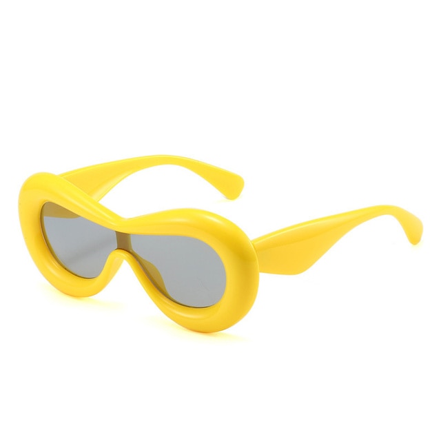 Unique Candy Color Sexy Lip Y2k Sunglasses For Women New Luxury Brand Yellow Blue Gradient Sun Glasses Men Punk Hip Hop Shades