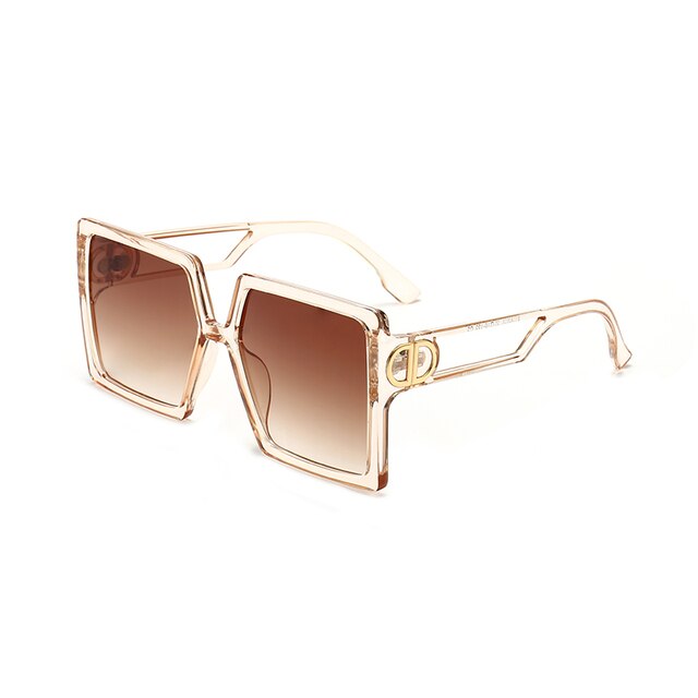 XJiea 2021 Oversized Women Sunglasses Designer Square Glasses Polarized Sun Glasses Men Fashion Outdoor Travel Driving Shade
