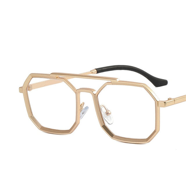 Yoovos Polygon Sunglasses Men 2022 Vintage Men Sunglasses Retro Showing Face Small Shades Glasses Rectangle Gafas De Sol Mujer