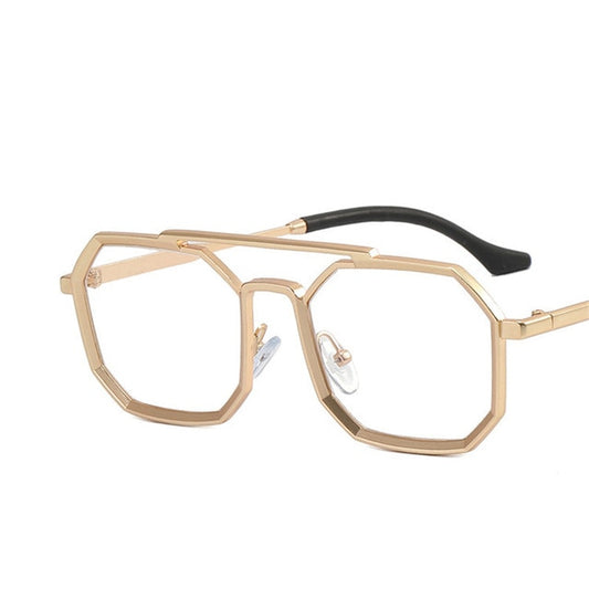 Yoovos Polygon Rectangle Sunglasses – Men