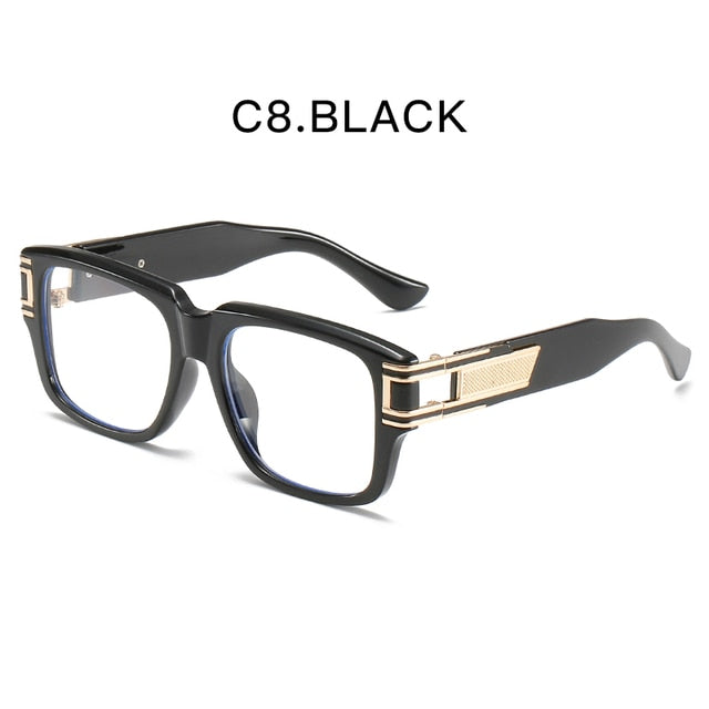 ZFYCOL Retro Square Sunglasses Men Luxury Brand Oversized Women Sunglasses Fashion Glasses Car Driving Sunglasses UV400 Oculos