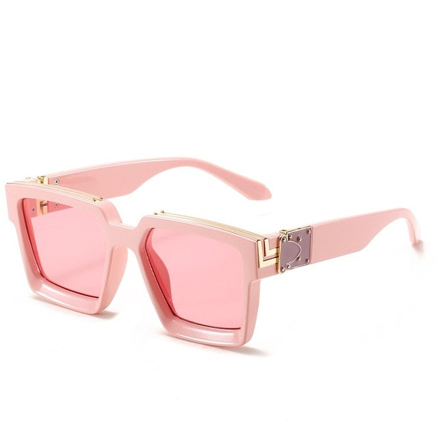 ZFYCOL Steampunk Sunglasses Men 2023 Luxury Brand Designer Retro Trend Sunglasses Women Square Anti-Glare Driving Glasses Male