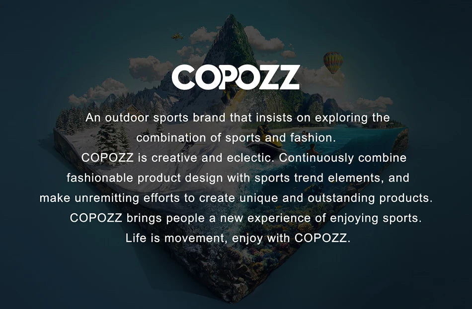 COPOZZ OTG Ski Goggles | UV400 Anti-Fog | Fits Over Glasses | Yellow Lens Kit Included