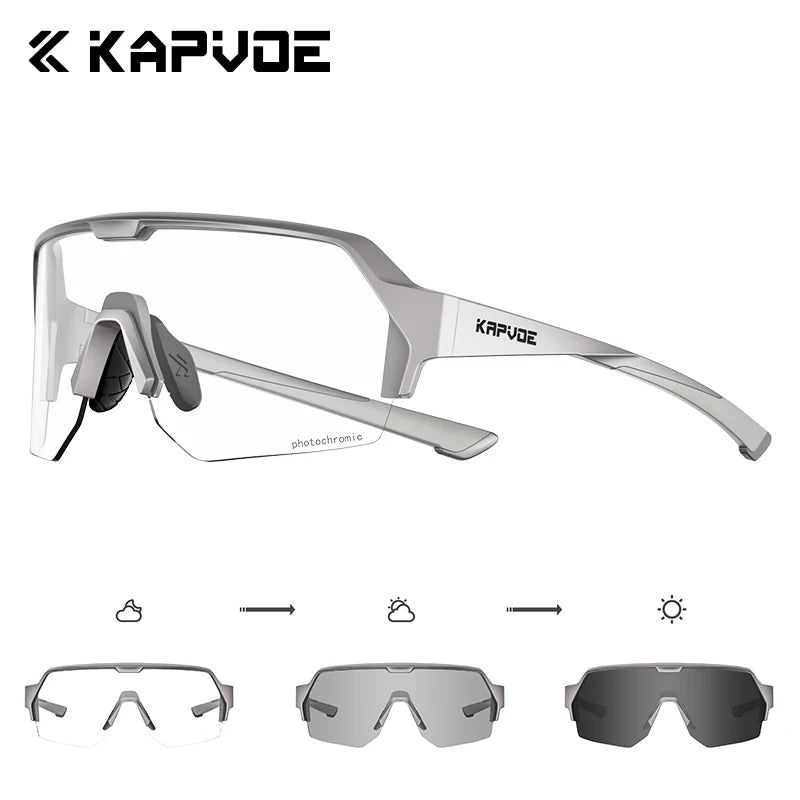 Kapvoe Women's Cycling Sunglasses | UV400 Fashion Sports Shades | Driving & Baseball