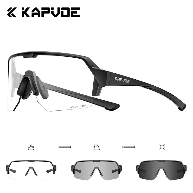 Kapvoe Women's Cycling Sunglasses | UV400 Fashion Sports Shades | Driving & Baseball