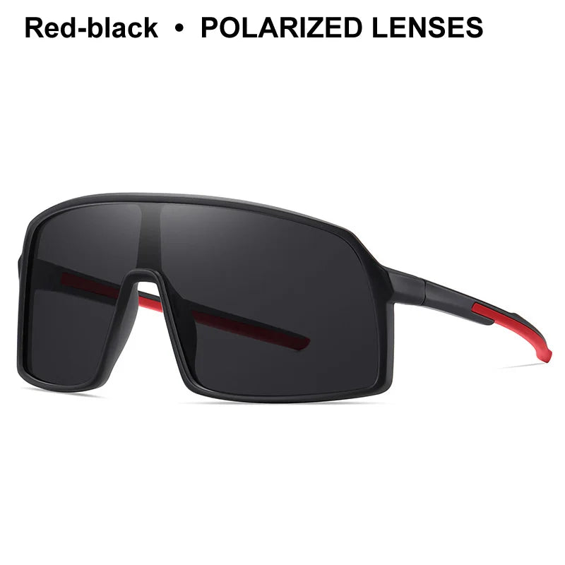 Large Frame UV400 Polarized/Photochromic Sports Cycling Bike Glasses Men Women TR90 MTB Baseball Fishing Softball Sunglasses