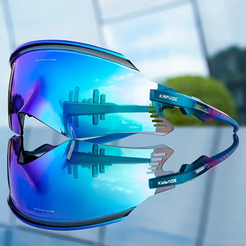 KAPVOE Cycling Sunglasses Cycling Glasses UV400 MTB Bicycle Eyewear Outdoor Sports Goggles Women Men Road Bike Racing Equipment