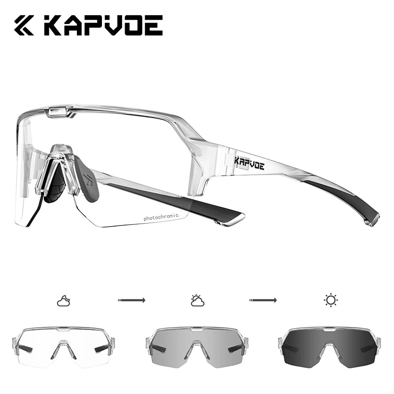 Kapvoe Women's Cycling Sunglasses | UV400 Fashion Sports Shades | Driving & Baseball