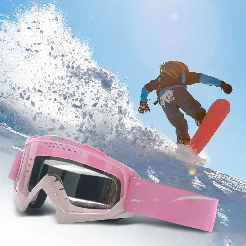 Ski Goggles UV Protection Snowboard Goggles Over Glasses Winter Snow Sports Goggles for Women Men Adult Youth