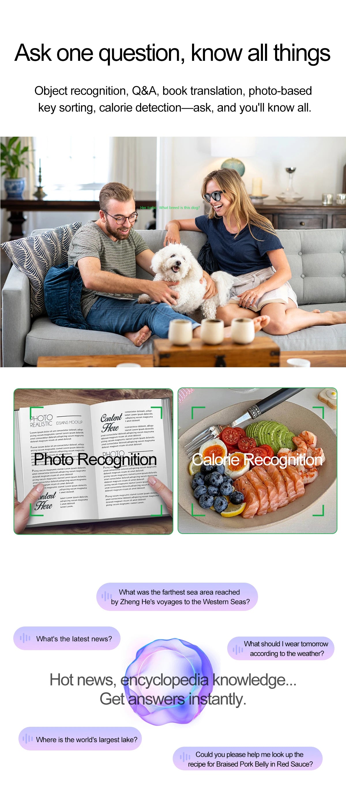 2026 New 8K HD AI Smart Glasses Men Chat GPT 800MP Camera Bluetooth Call AI Translation Voice Assistant Control Sunglasses Women