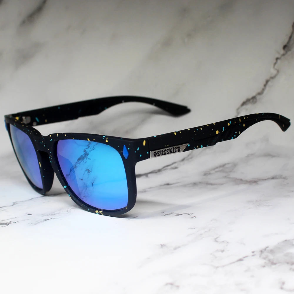 GEUSSKISR Sports Sunglasses | UV400 Eyewear for Men & Women | Fishing, Cycling, Baseball