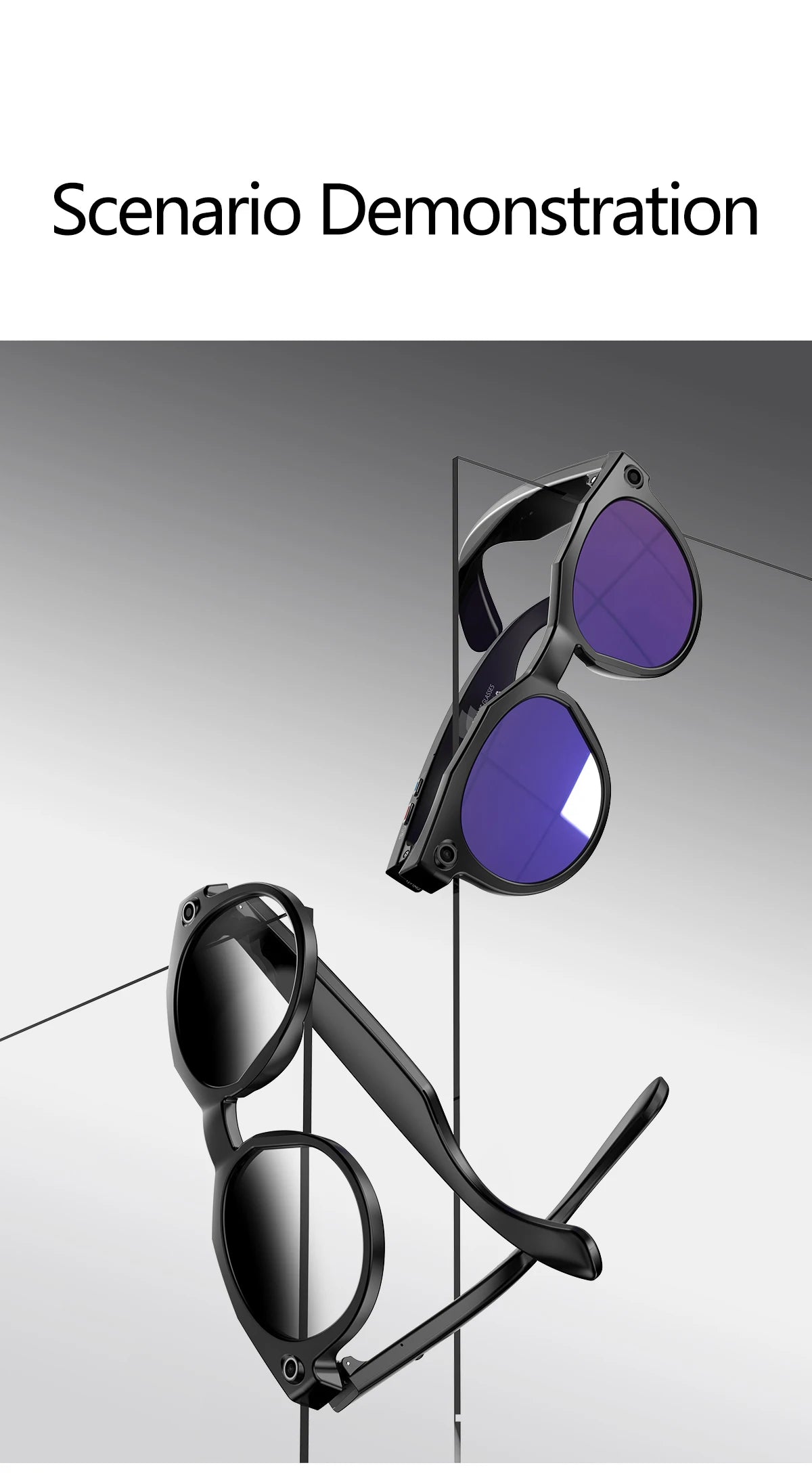 2026 New 8K HD AI Smart Glasses Men Chat GPT 800MP Camera Bluetooth Call AI Translation Voice Assistant Control Sunglasses Women