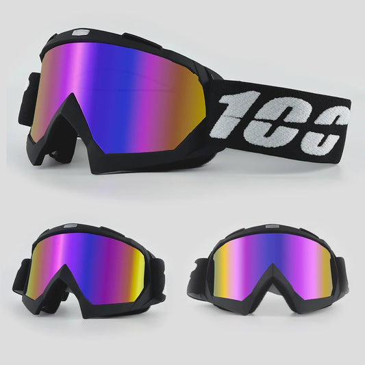 Ski Snowboard Goggles Anti-Fog Skiing Eyewear Winter Outdoor Sport Cycling Motorcycle Windproof Goggles UV Protection Sunglasses