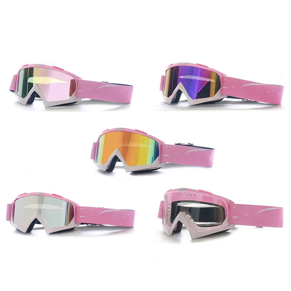 Ski Goggles UV Protection Snowboard Goggles Over Glasses Winter Snow Sports Goggles for Women Men Adult Youth