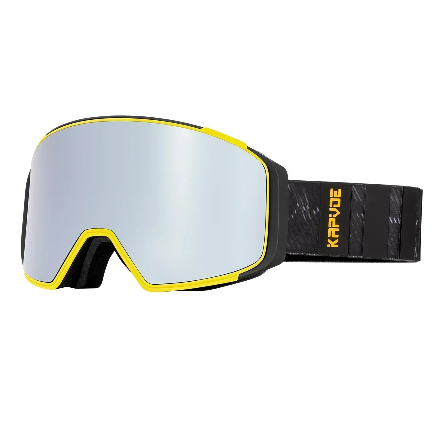 Kapvoe Magnetic Ski Goggles | UV400 Anti-Fog | Men & Women | Snowboard & Snowmobile