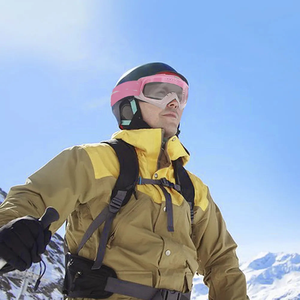 Ski Goggles UV Protection Snowboard Goggles Over Glasses Winter Snow Sports Goggles for Women Men Adult Youth