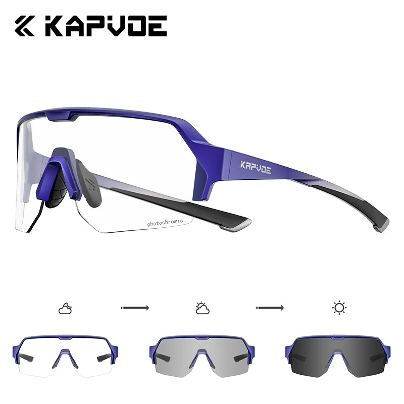 Kapvoe Women's Cycling Sunglasses | UV400 Fashion Sports Shades | Driving & Baseball