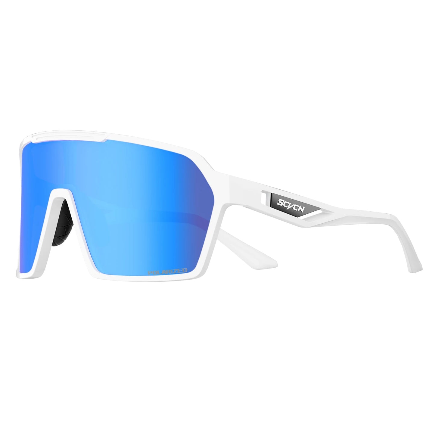 SCVCN Fashion Polarized Sunglasses Cycling Glasses for Men Mountain Bike Eyewear Baseball Sports Goggles Skating Sun Glasses