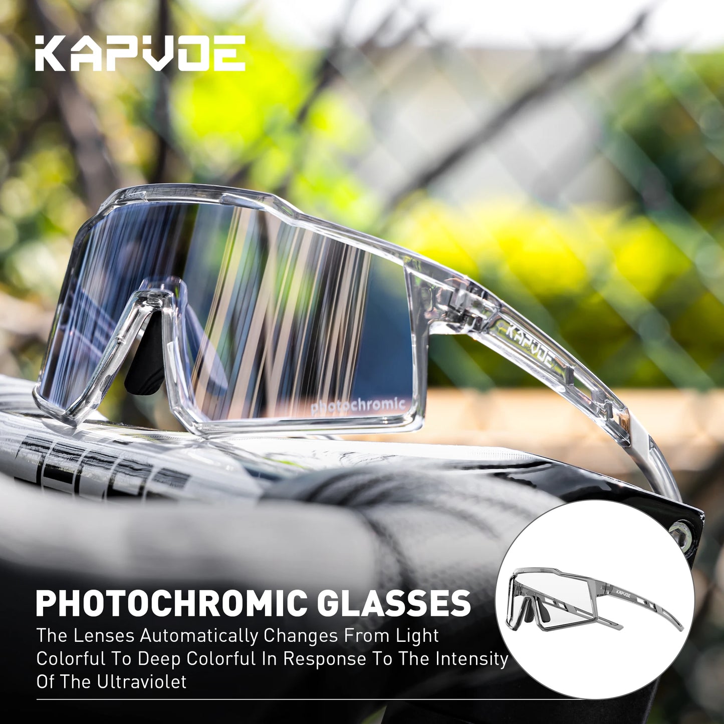 Kapvoe Kids Sports Sunglasses Polarized Cycling Glasses Teenagers UV400 Eyewear Boys and Girls Sports Running Biking Baseball