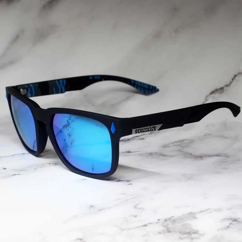 GEUSSKISR Sports Sunglasses | UV400 Eyewear for Men & Women | Fishing, Cycling, Baseball