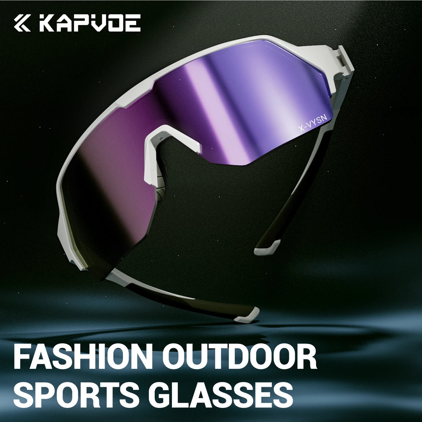 Kapvoe Women's Cycling Sunglasses | UV400 Fashion Sports Shades | Driving & Baseball