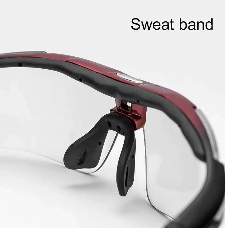 ROCKBROS Cycling Photochromic Glasses UV400  Bicycle Glasses Eyewear Ultralight MTB Sunglasses Fishing Bike Glasses Equipment