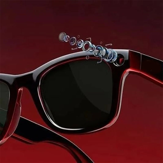 AI Eyeglasses Video Voice Call Noise Cancellation Wireless Bluetooth Headset HD Anti-Shake Camera Contact Glasses Goggles