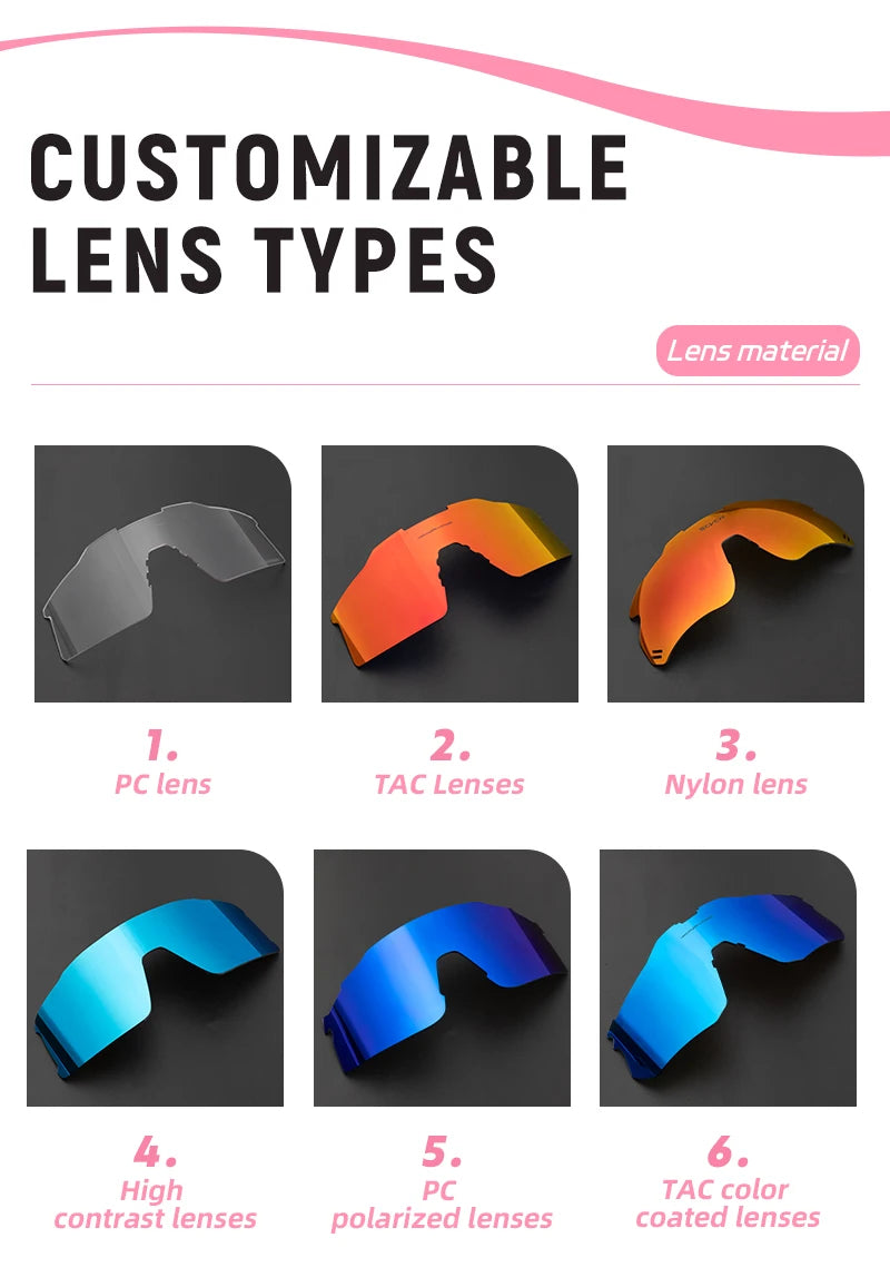 SCVCN Fsshion Sunglasses Street Cycling Glasses Bike Men UV400 Sports MTB Outdoor Bicycle Women Sunglasses Multi Color Riding