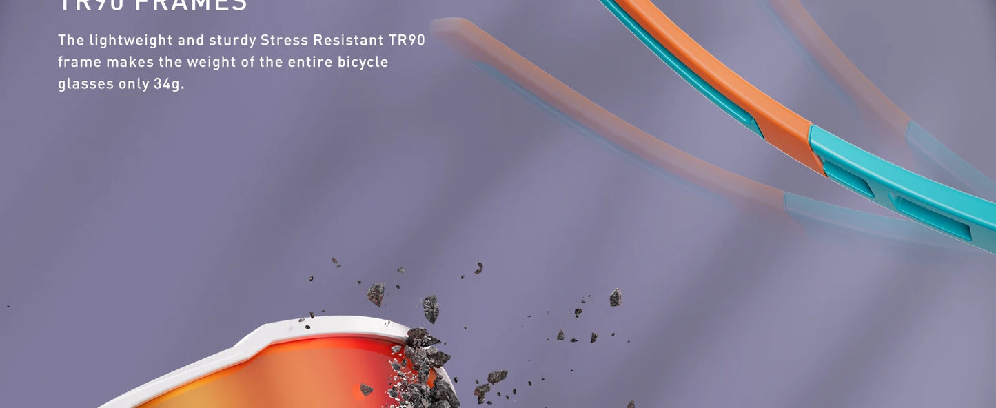 Kapvoe Kids Sports Sunglasses Polarized Cycling Glasses Teenagers UV400 Eyewear Boys and Girls Sports Running Biking Baseball