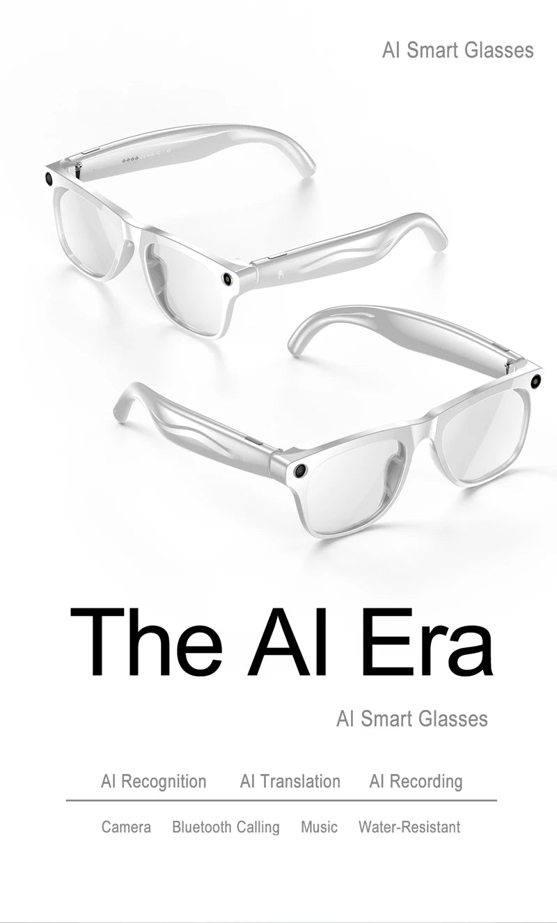 Xiaomi Mijia Smart Glasses | Bluetooth Call, Camera & Color-Changing Lenses