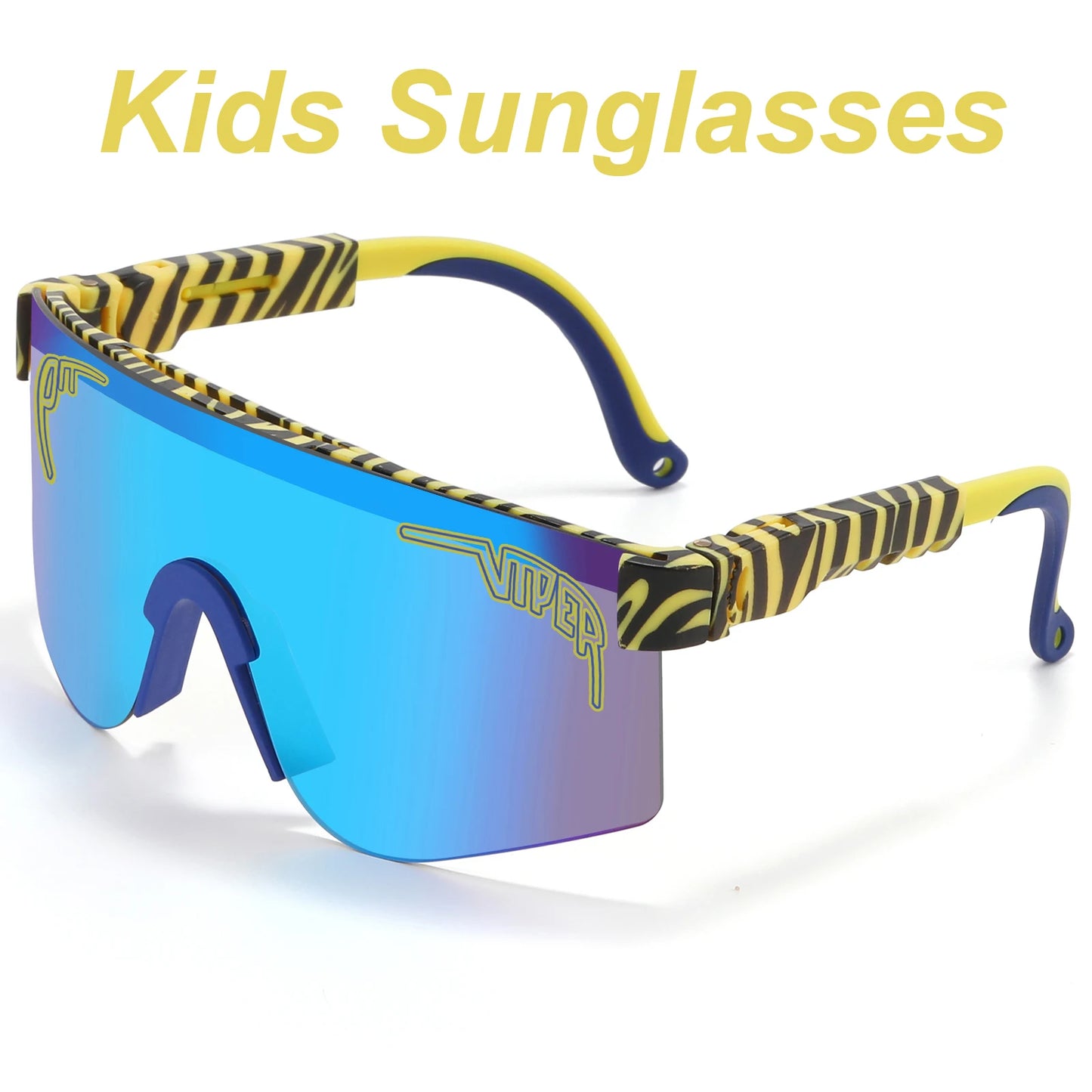 Kids Youth UV400 Sun Glasses Outdoor Baseball Softball Sunglasses Sport Cycling Eyewear Mtb Boys Girls