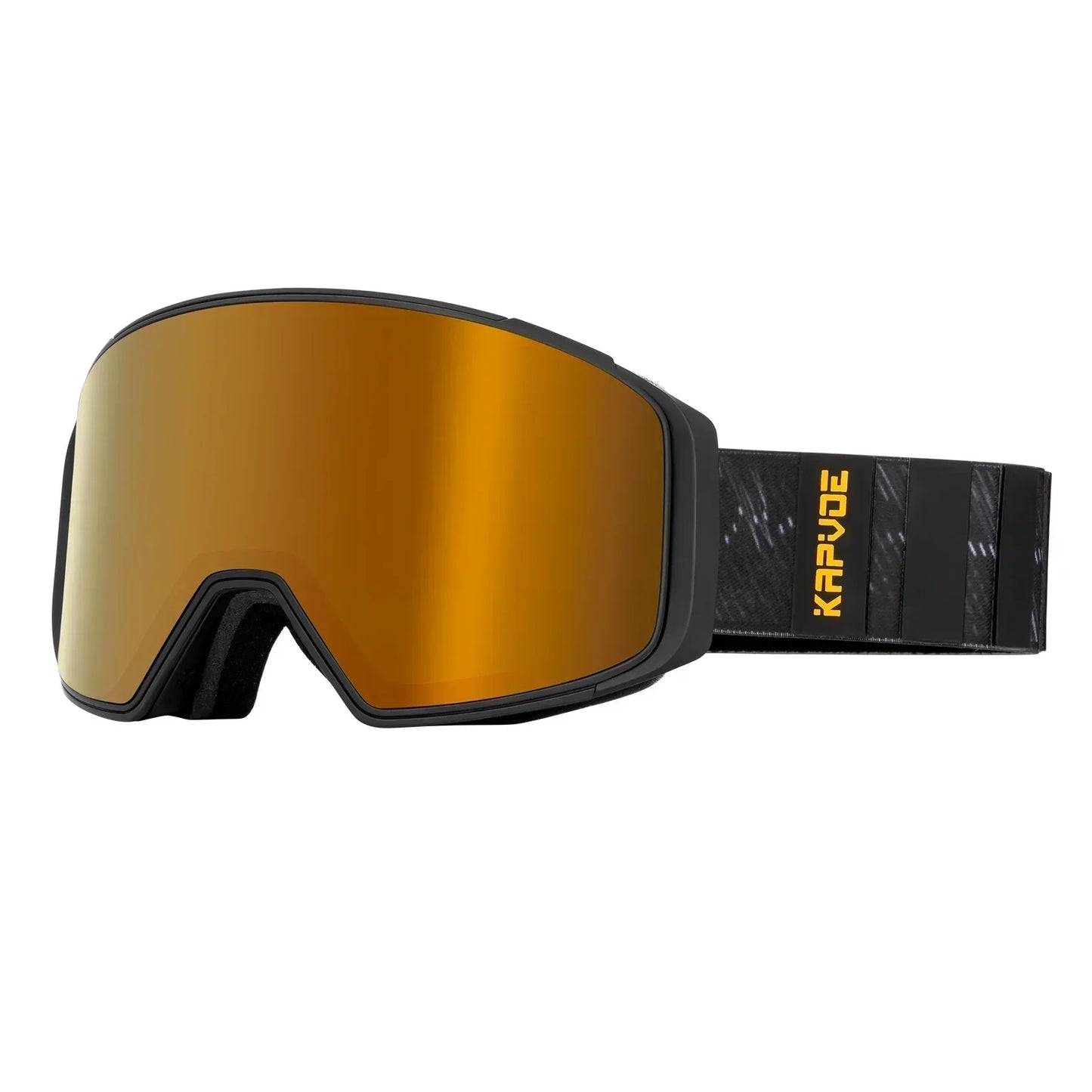 Kapvoe Magnetic Ski Goggles | UV400 Anti-Fog | Men & Women | Snowboard & Snowmobile