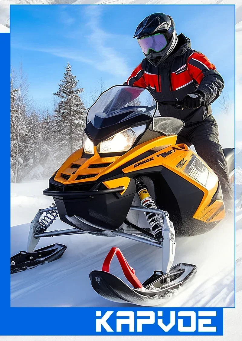 Kapvoe Magnetic Ski Goggles | UV400 Anti-Fog | Men & Women | Snowboard & Snowmobile