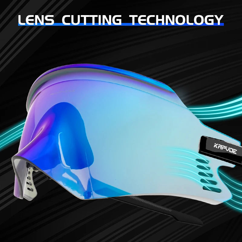 KAPVOE Cycling Sunglasses Cycling Glasses UV400 MTB Bicycle Eyewear Outdoor Sports Goggles Women Men Road Bike Racing Equipment